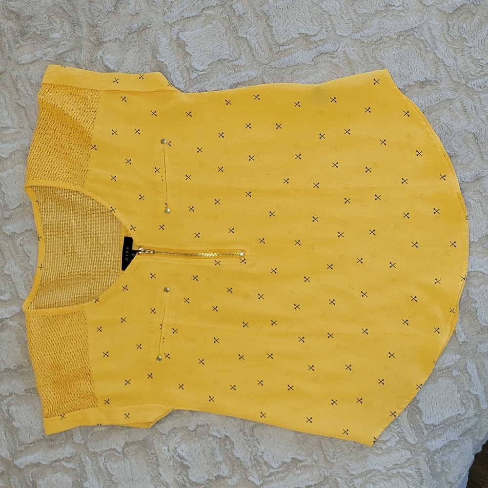 Mustard Blouse